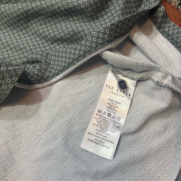 Ted baker Men polo shirt sz 6 - Picture 9 of 12